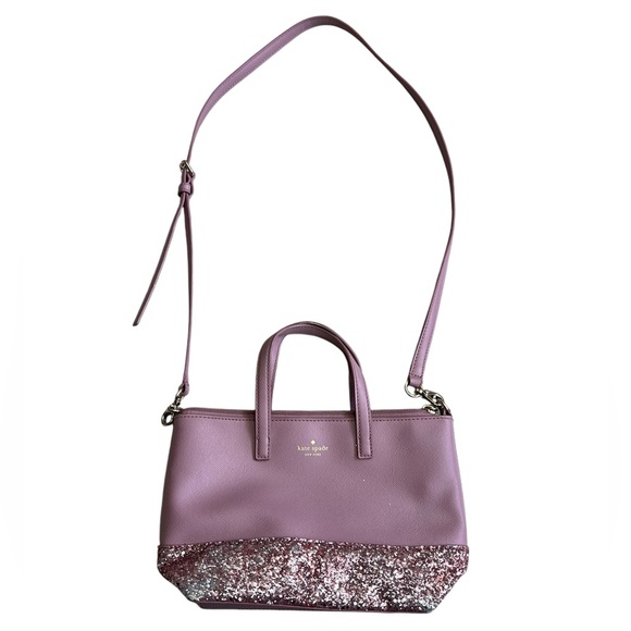 kate spade Handbags - Kate Spade Greta Court Glitter Crossbody Bag FLAWED *READ*
